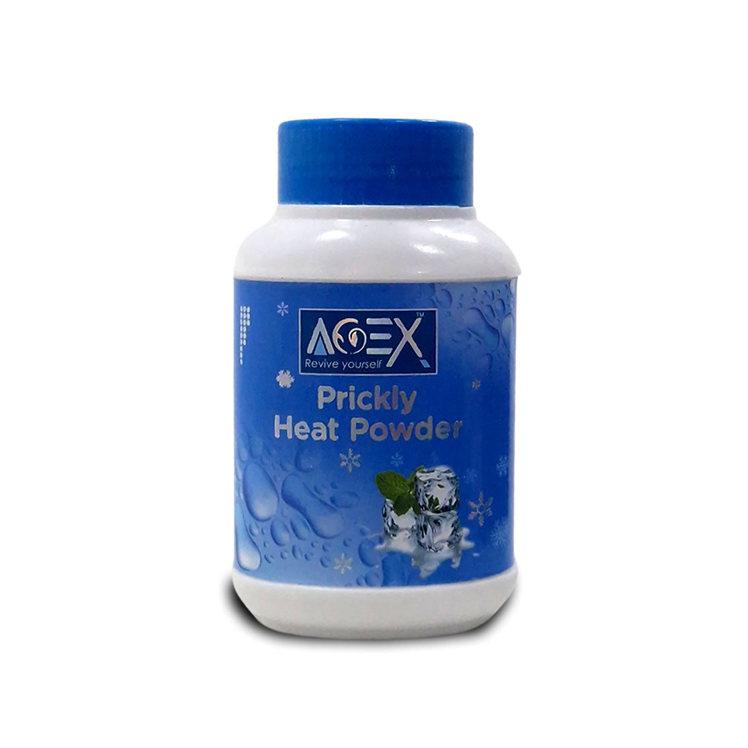 Prickly heat powder